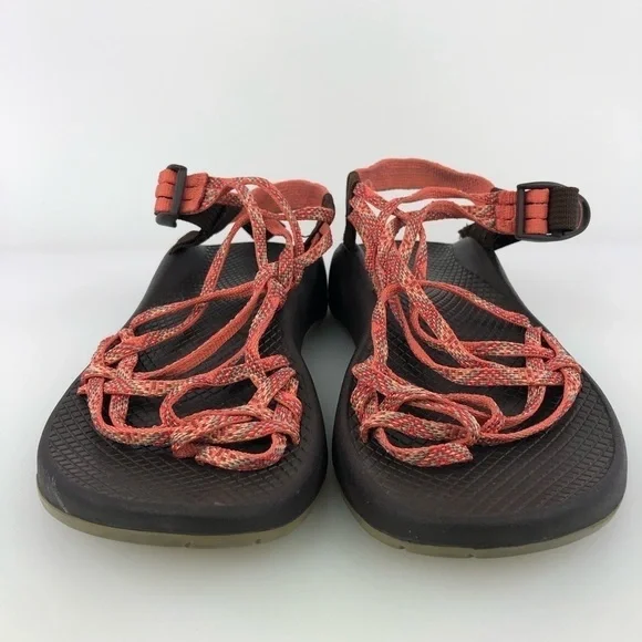 Chaco Sandals ZX3 Classic Coral Triple Strap Slingback Hiking Womens 8 - Picture 4 of 8
